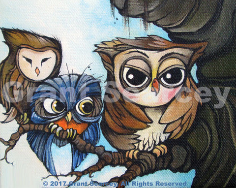 Three Little Owls