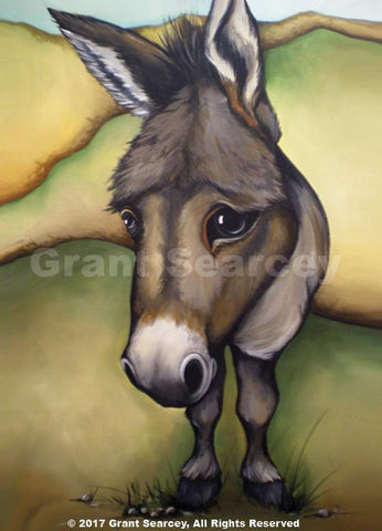 Earl, The Hopelessly in Love Miniature Donkey