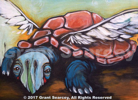 Earth Angel - Winged Turtle