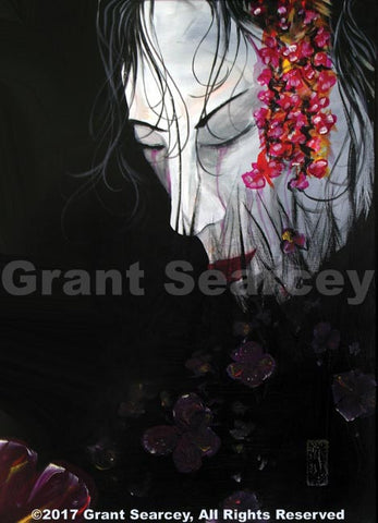 Geisha 1 "Falling Flowers"