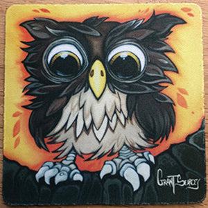 Feisty Owlet Coaster