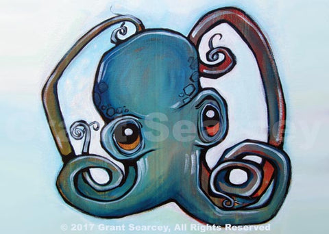 Looking Up Street Octopus