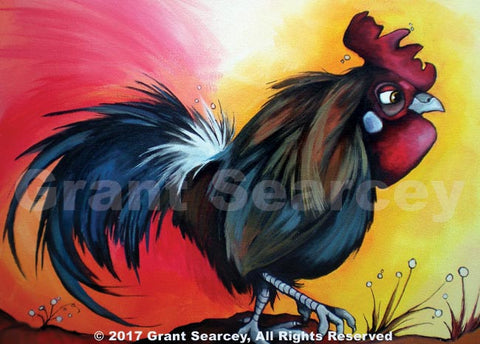Running Rooster