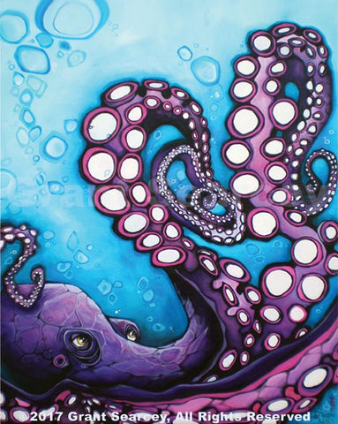 The Deepness (purple octopus)