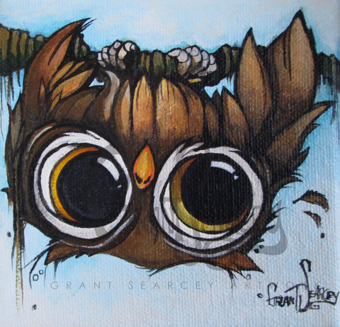 Upside Down Owl