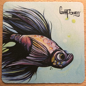 Challenger - Betta Fish Coaster
